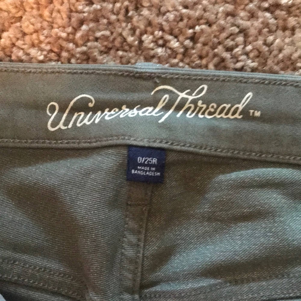 Green Jeggings - Picture 2 of 2